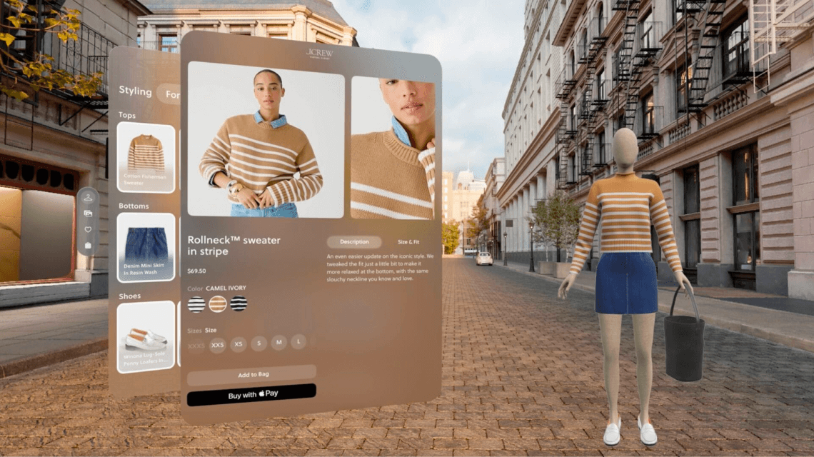 Garment shopping in a virtual world